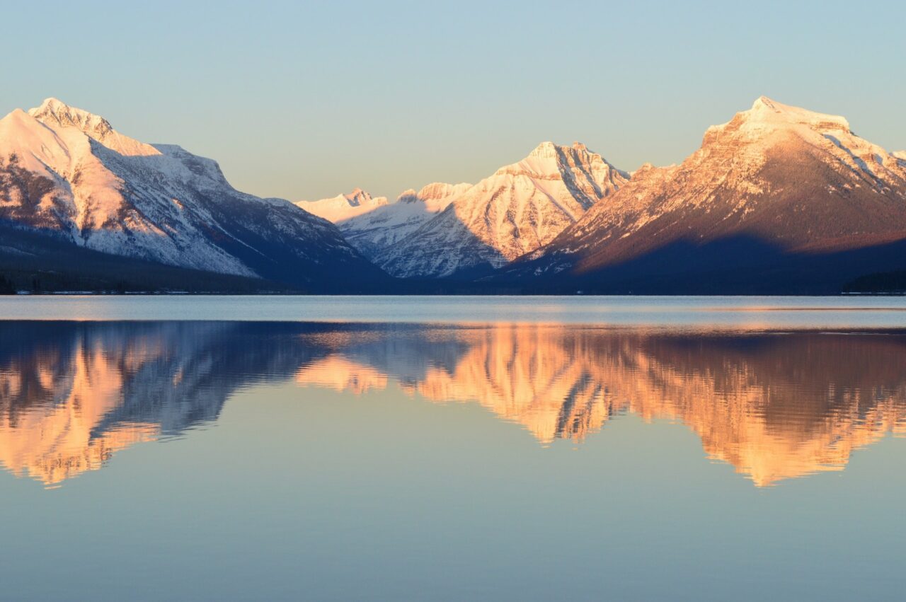 Lake in montana