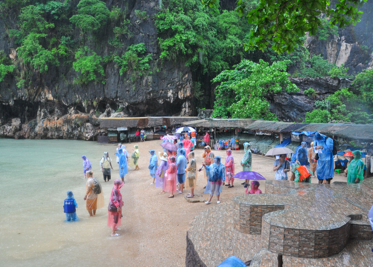 Thailand - James Bond Island in rainy season