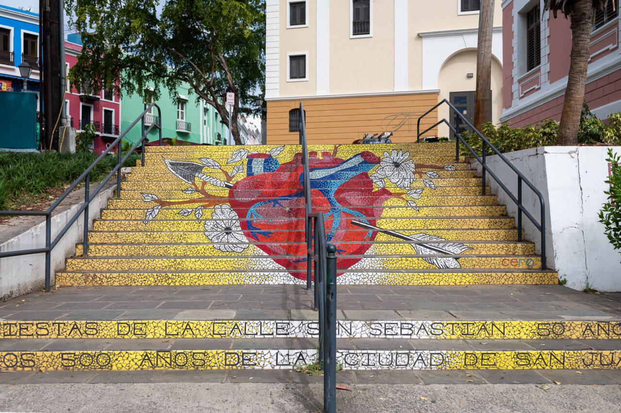 La Corazon Steps, Puerto Rico