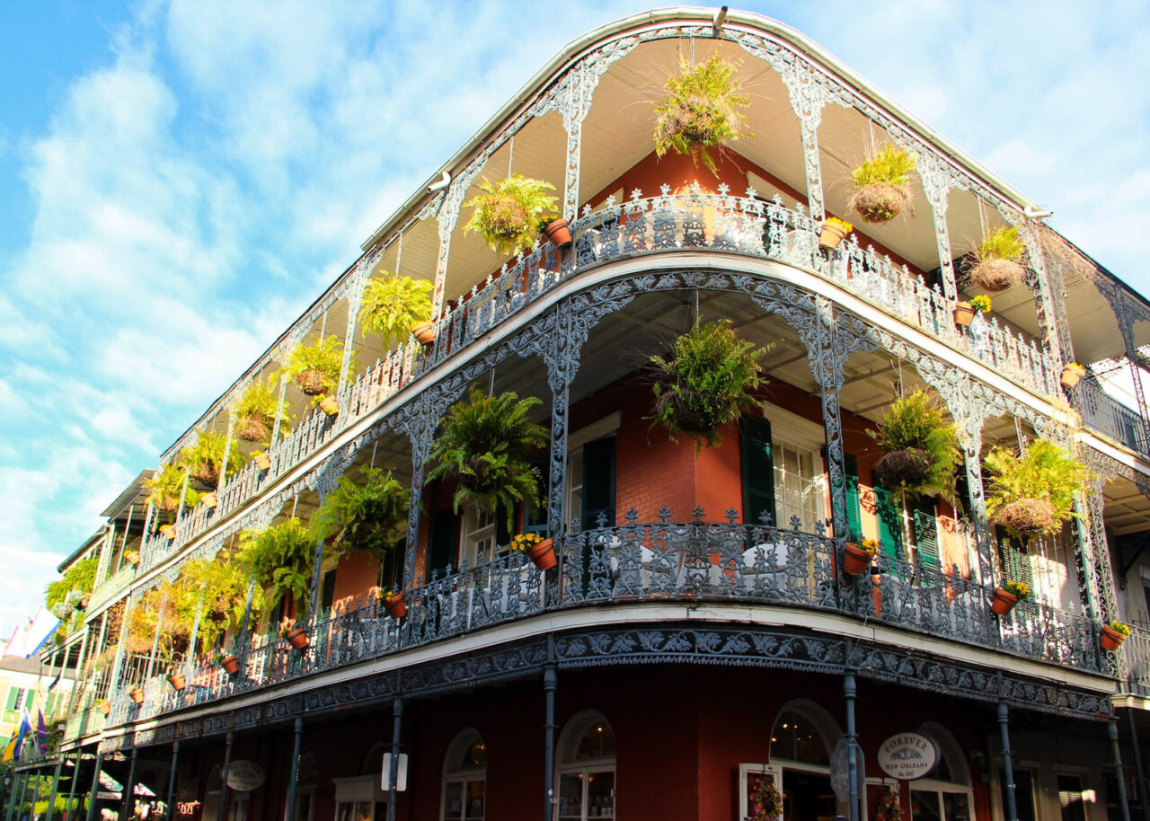 Balcony in the French Quarter, New Orleans