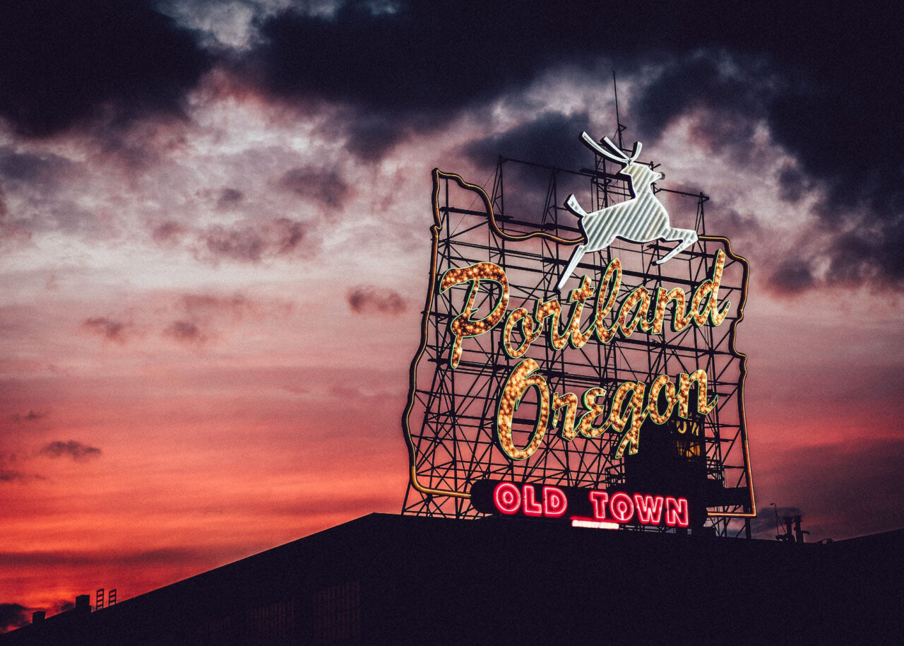 Portland Oregon Neon Sign