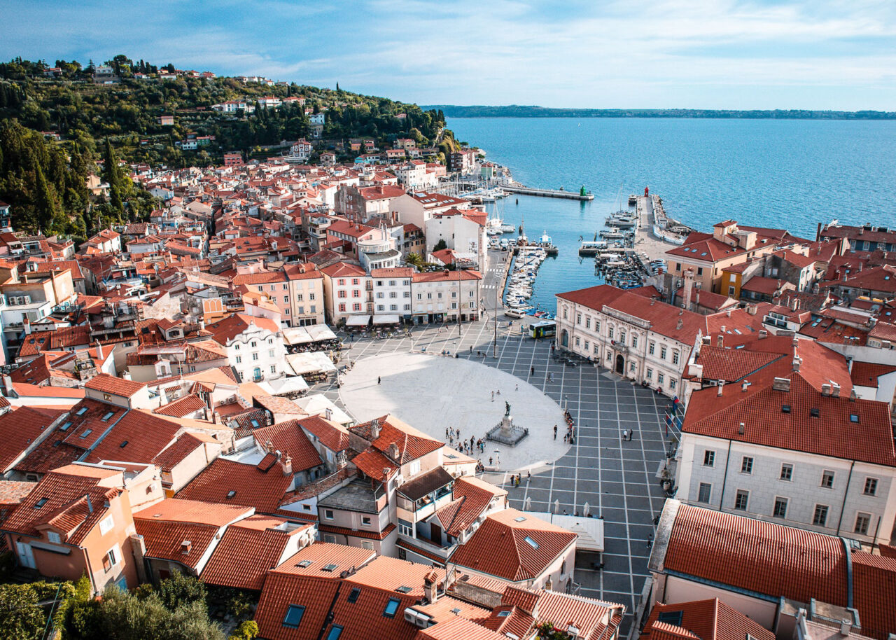 View from Piran Bell Tower