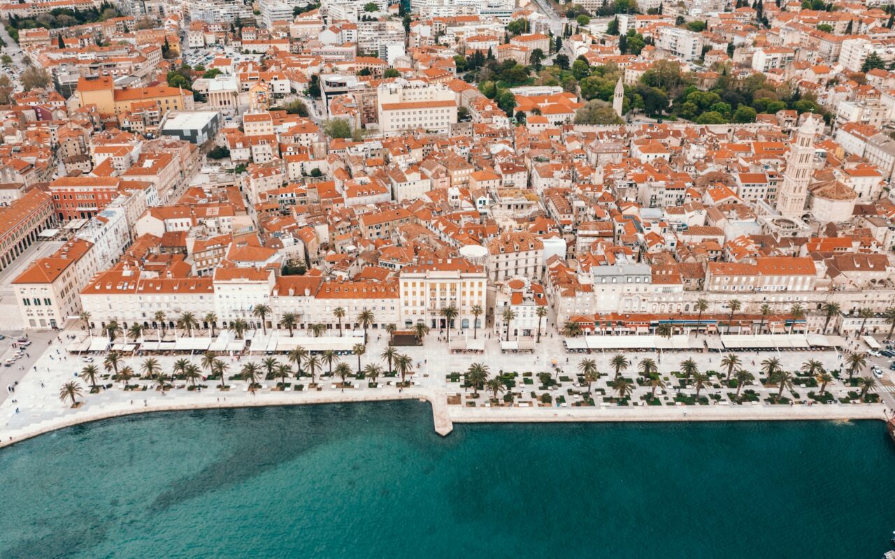 Split, Croatia, from above