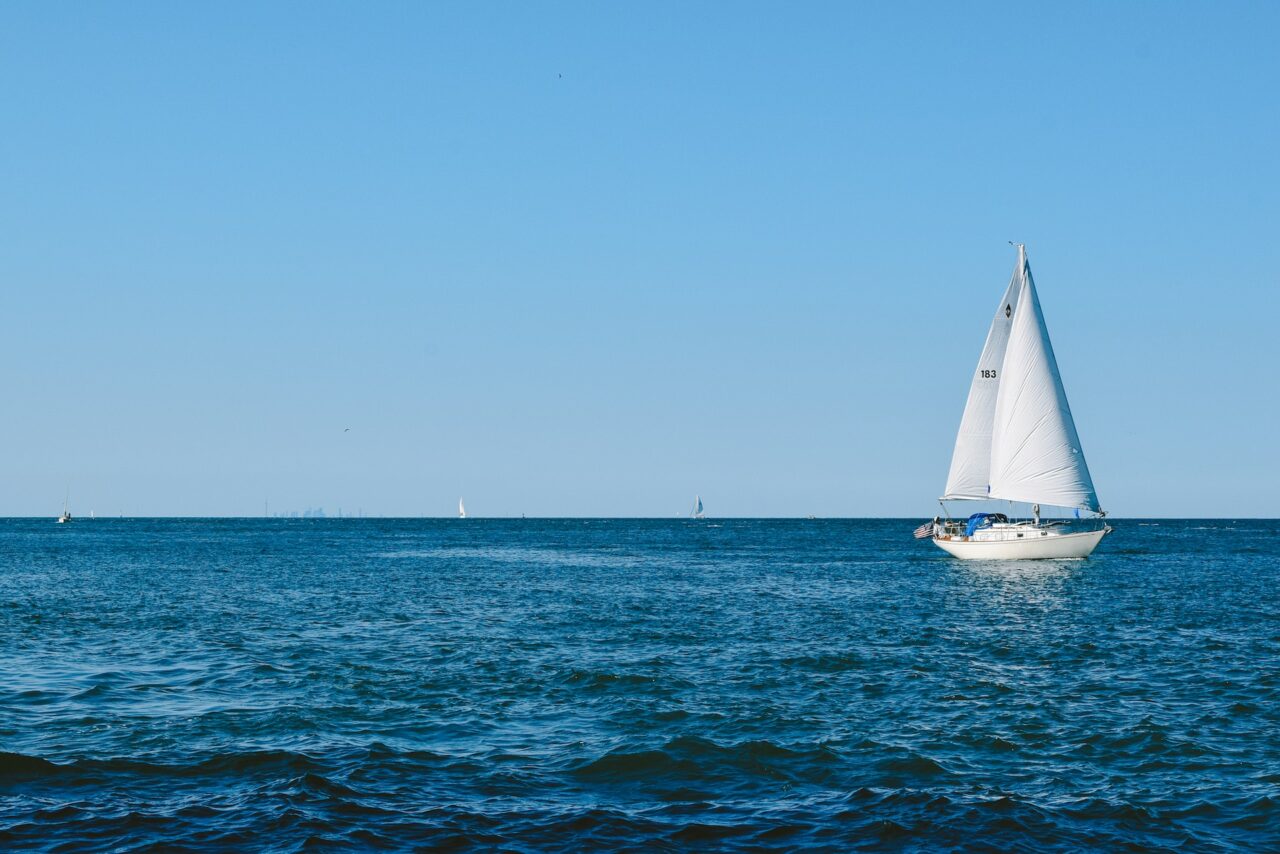 Sailboat on the water