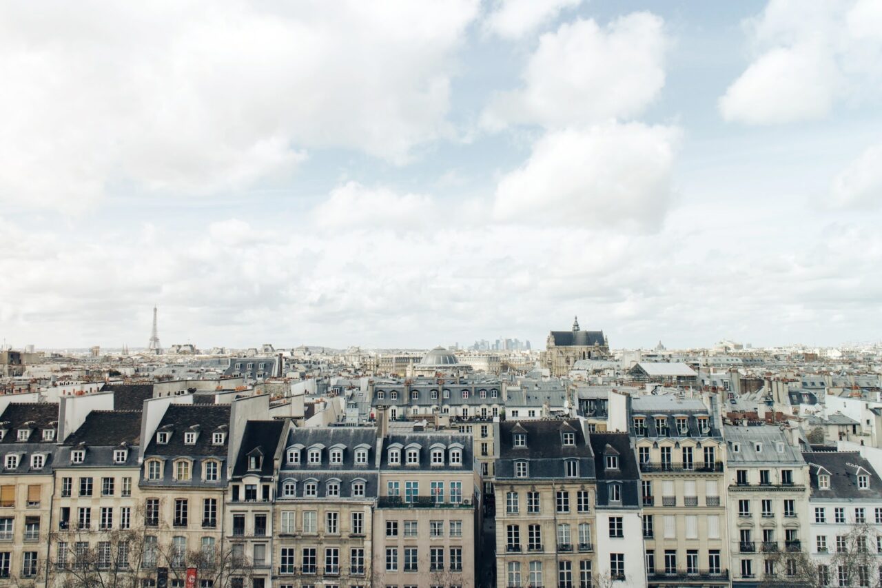 View of buildings in Paris