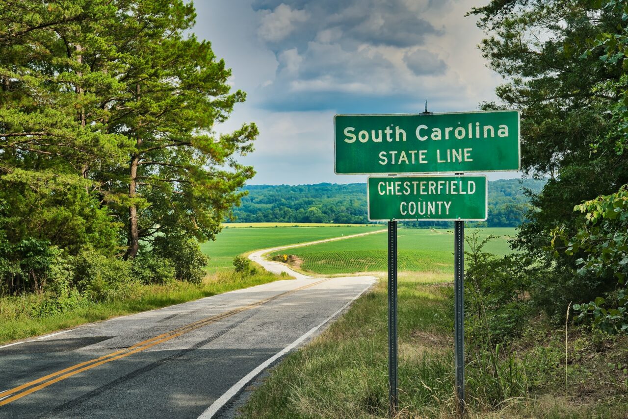 South Carolina state line