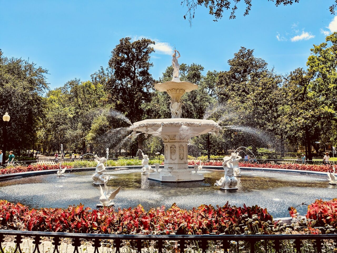 Fountain in Savannah, Georgia