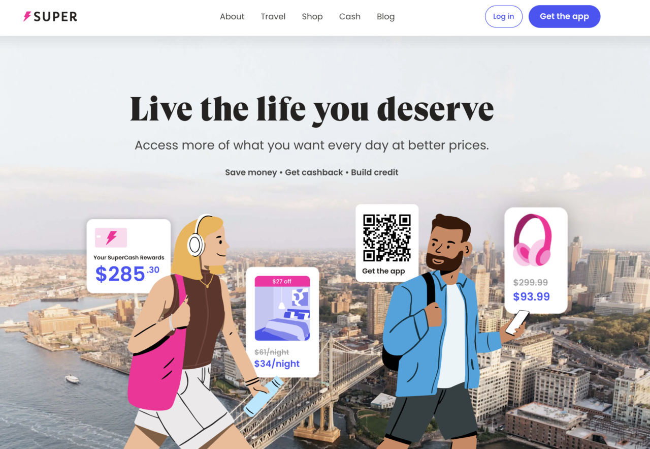 Super.com screenshot