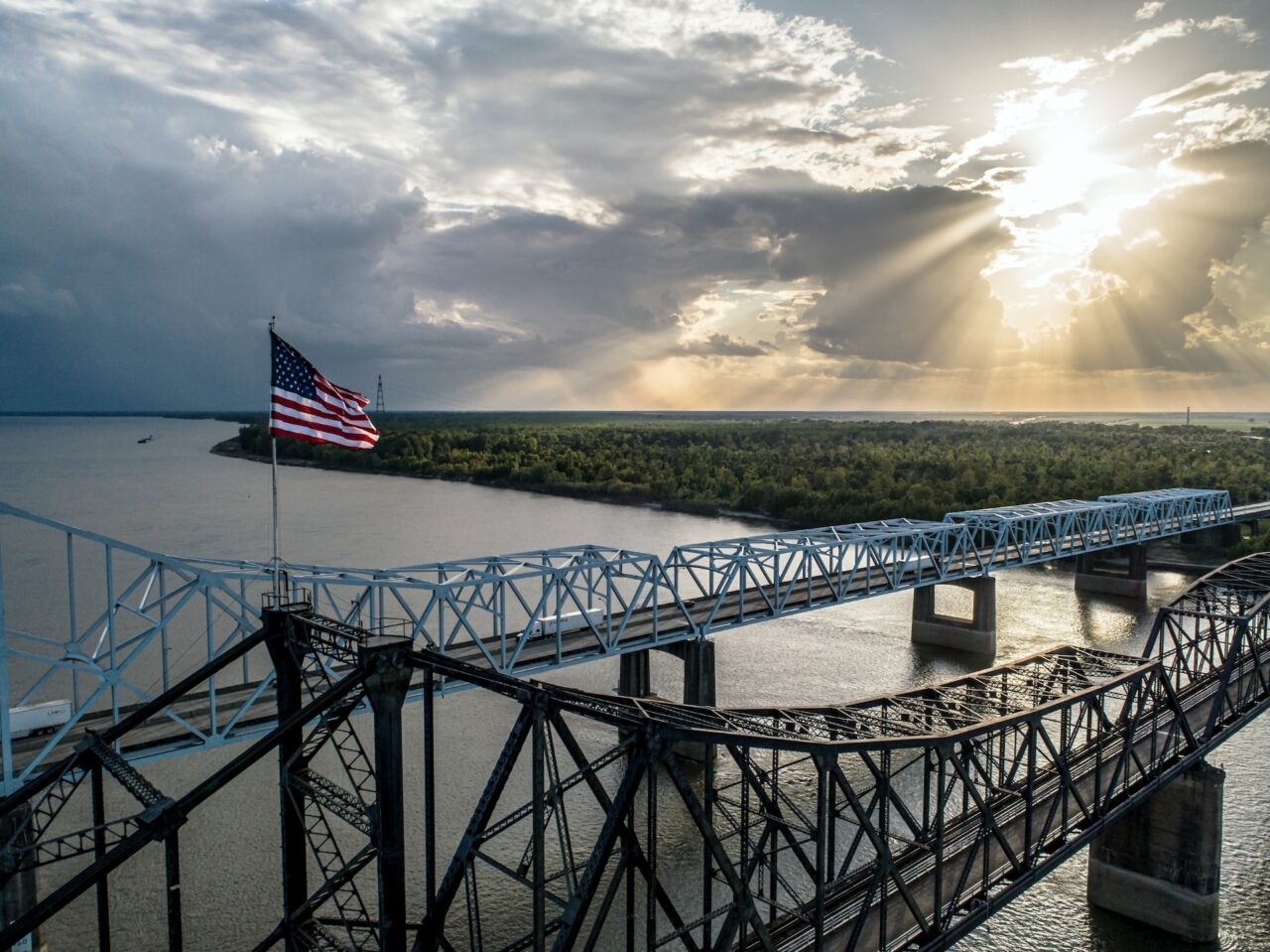 Vicksburg Bridge, Mississippi