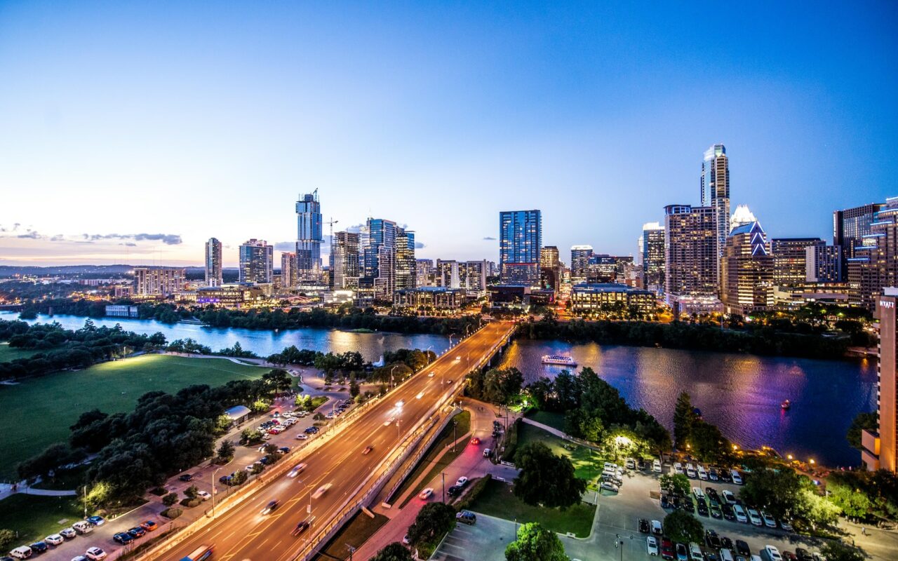 Austin, Texas at night