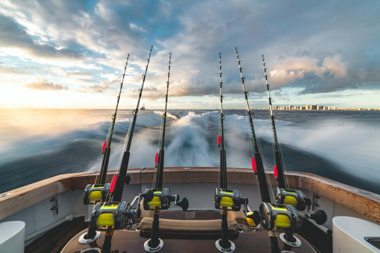 Fishing charter boat