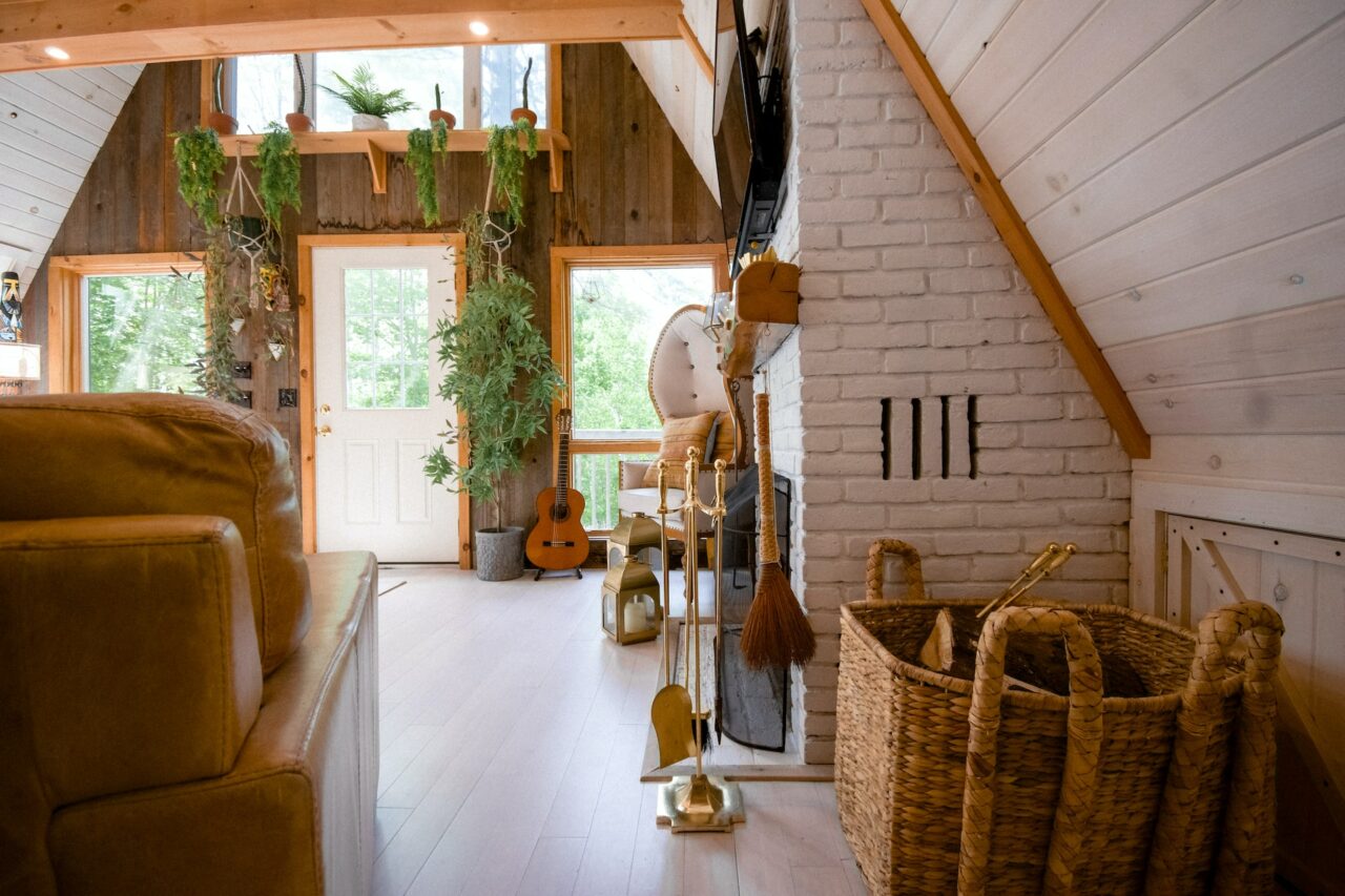 Chic airbnb interior