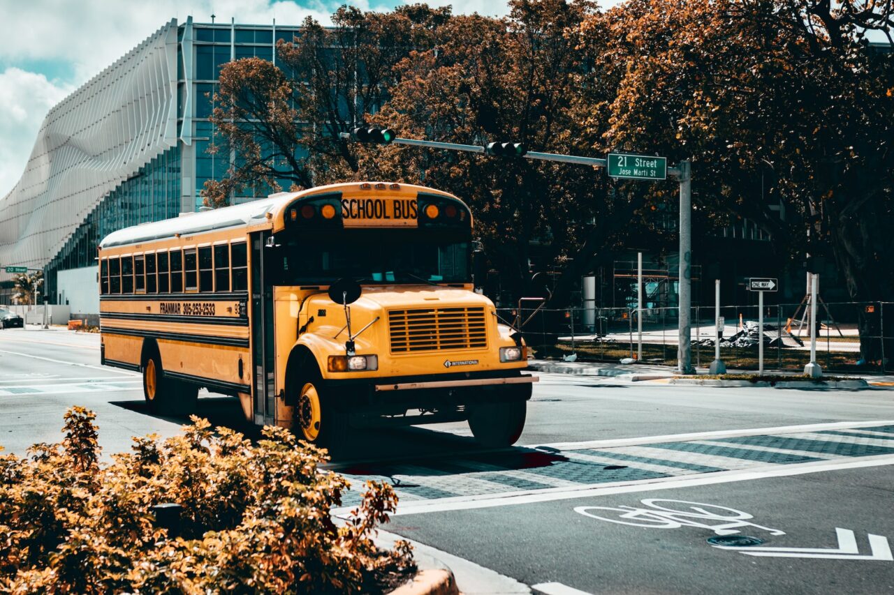 School bus in Miami