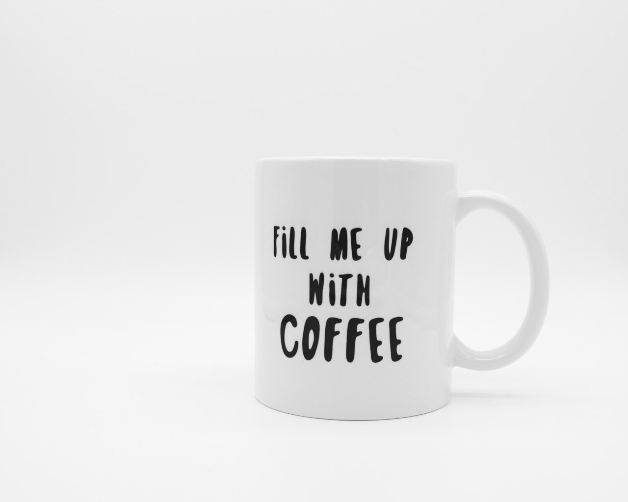 Fill me up with coffee mug