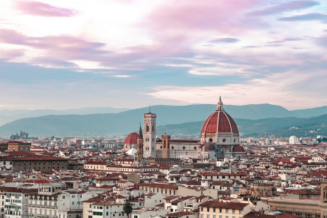 Skyline in Florence, Italy