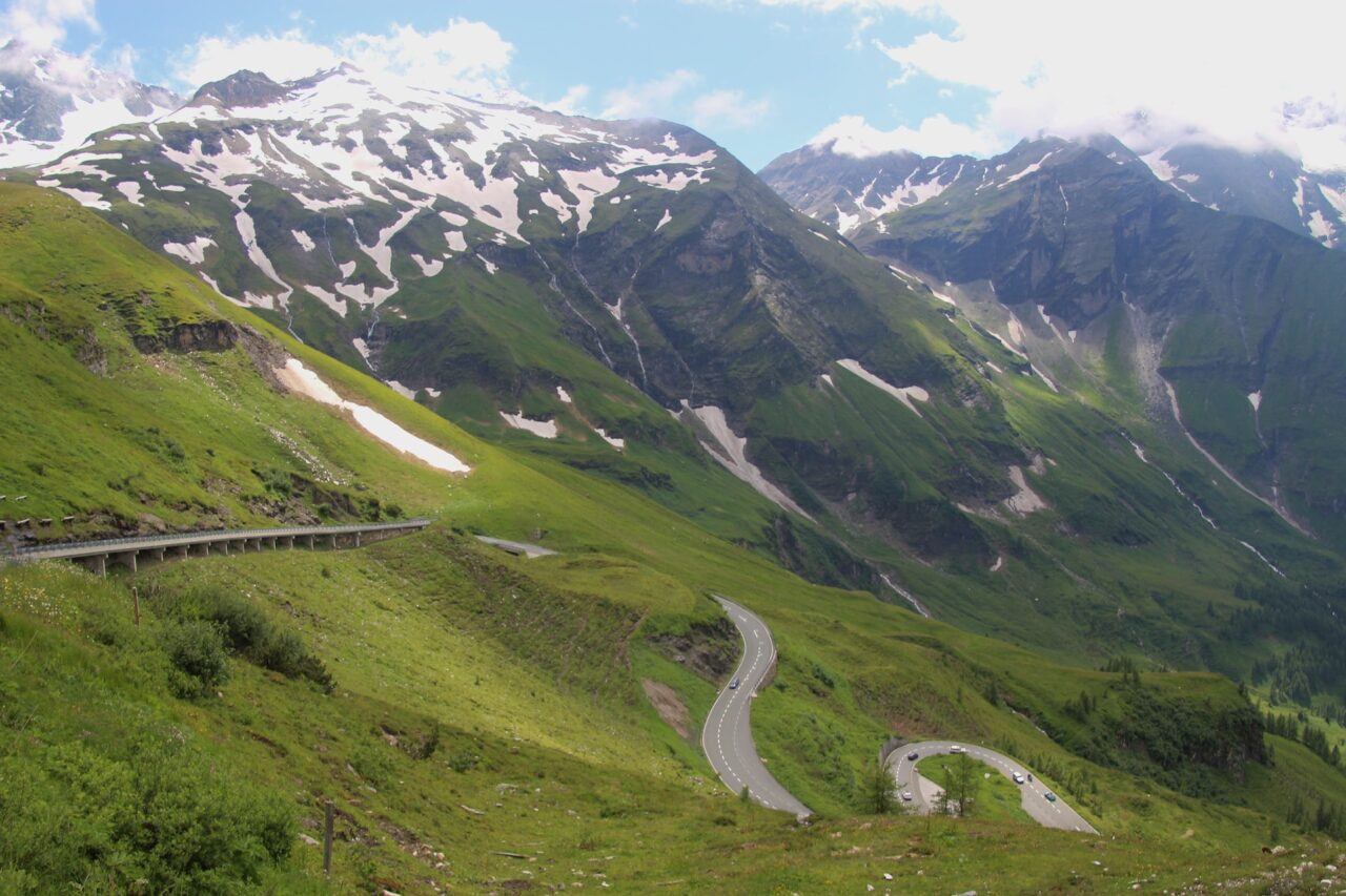 Mountain road in Austria