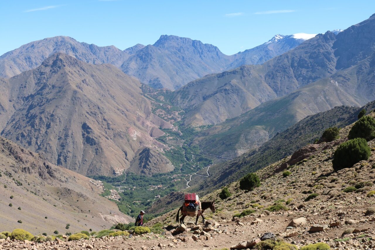 High Atlas mountains Morocco