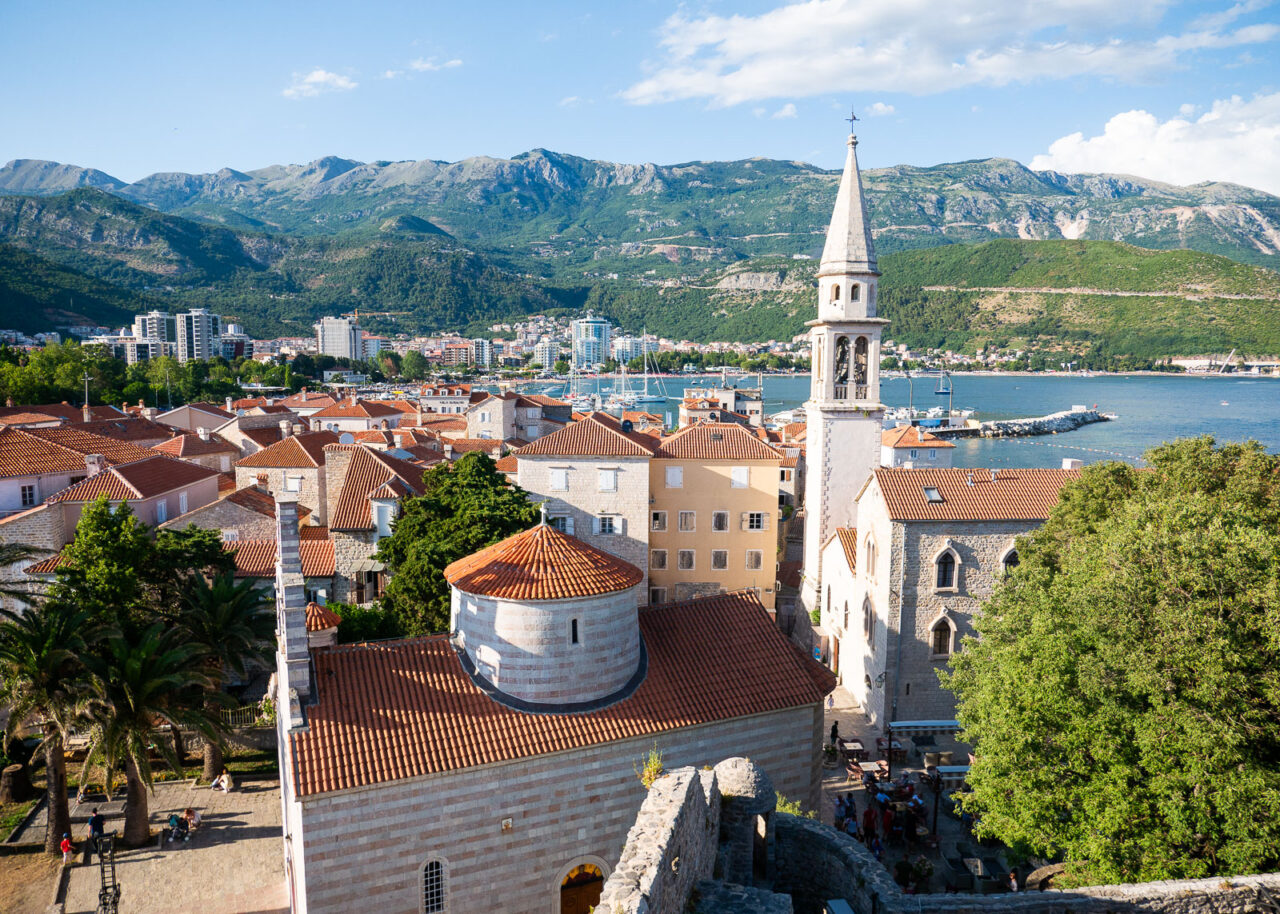 Rooftops of Budva, Montenegro