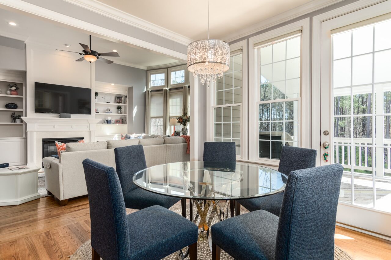 Living room inside a home