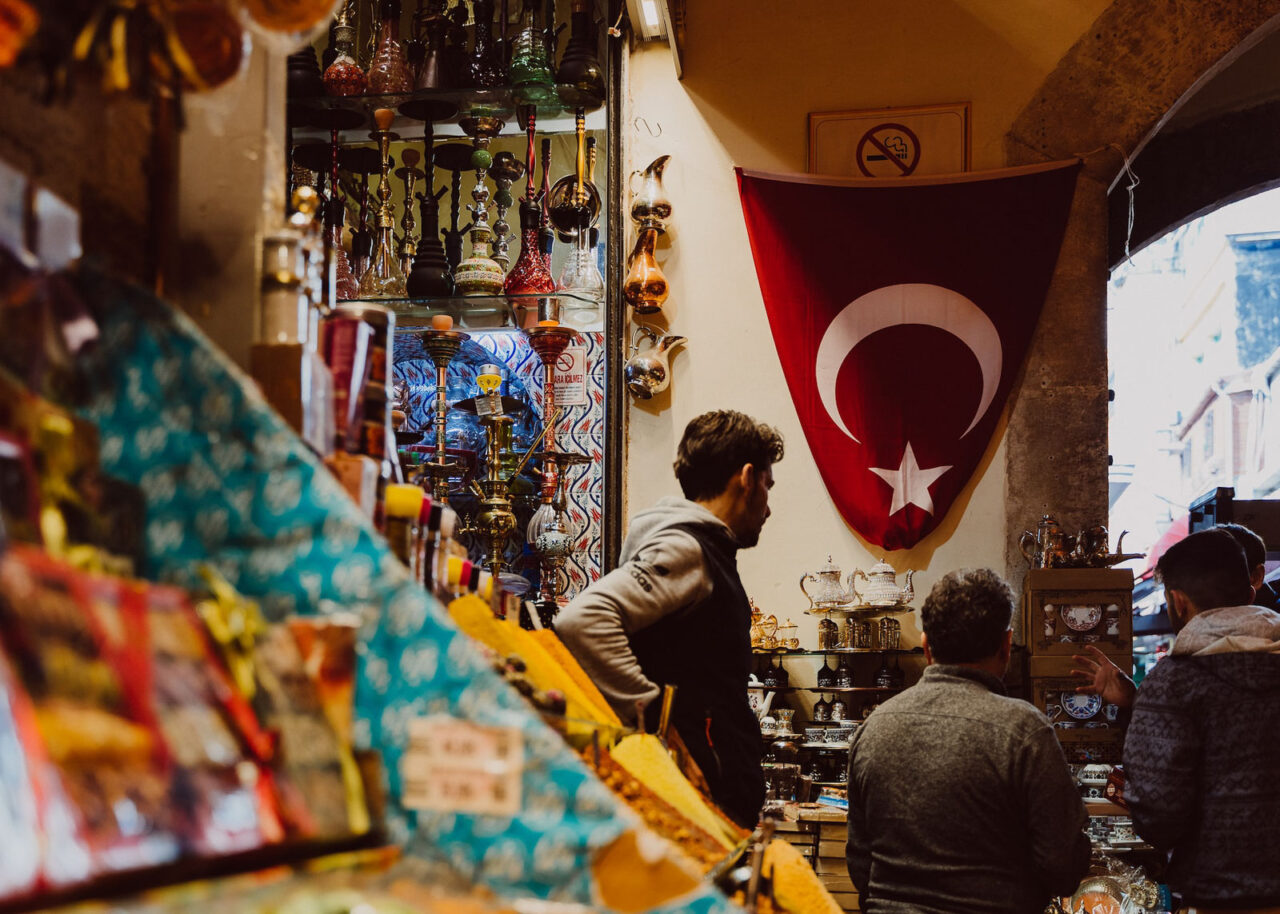 Market in Istanbul, Turkey