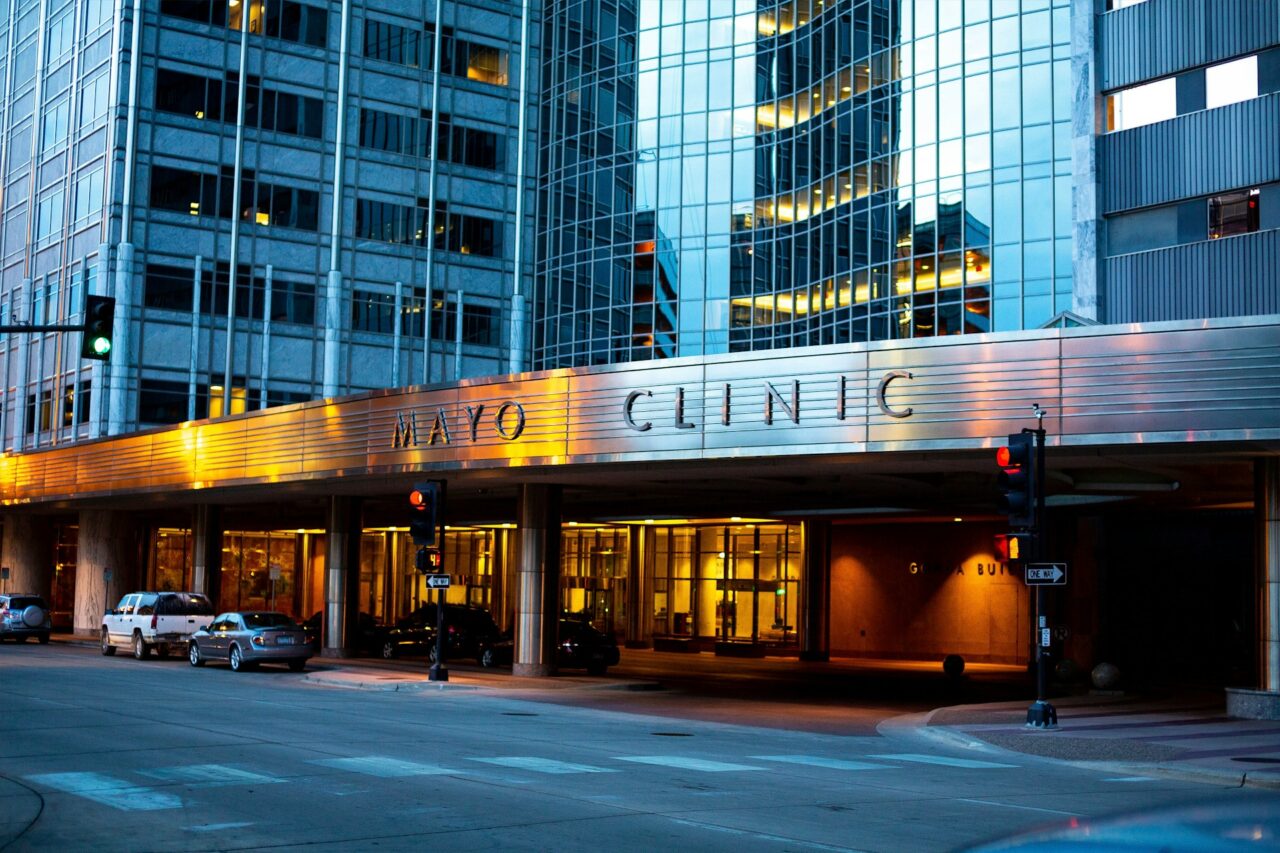 Exterior of Mayo Clinic, Minnesota