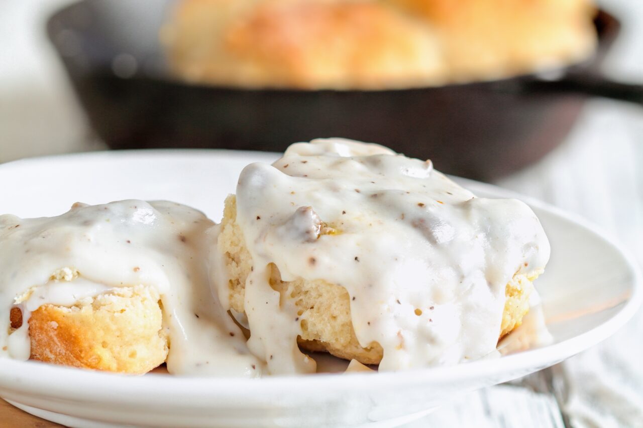 Biscuits and gravy