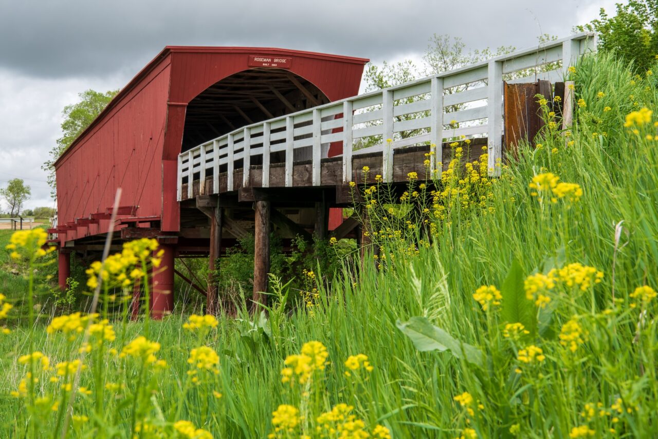 Roseman covered bridge in Madison County, Iowa