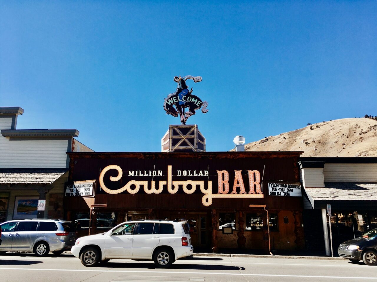 Million Dollar Cowboy Bar in Jackson, Wyoming