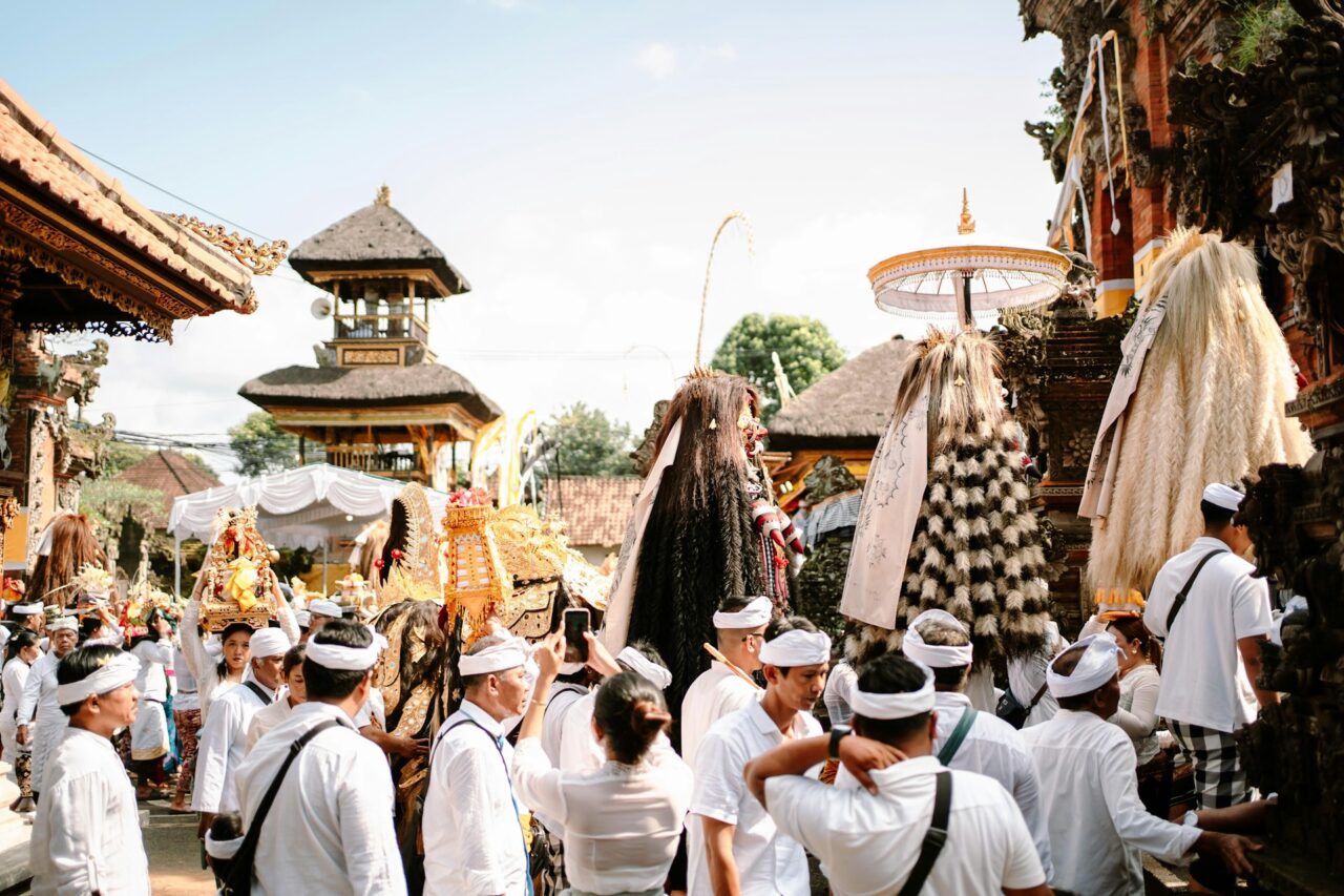 Melasti Ceremony in Bali