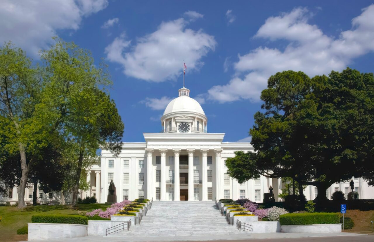 Alabama Capitol Building in Montgomery