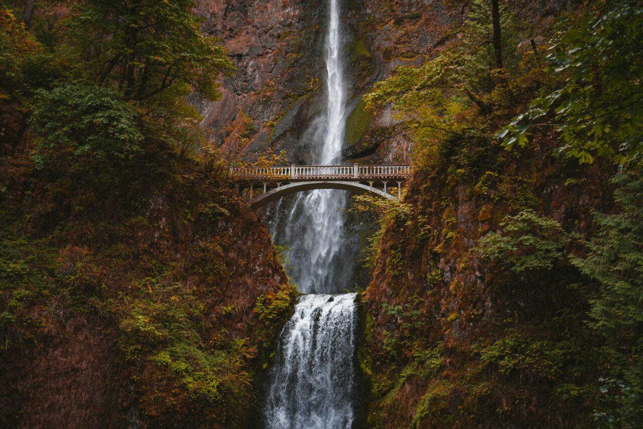Bridge at Mulnomah Falls, Oregon