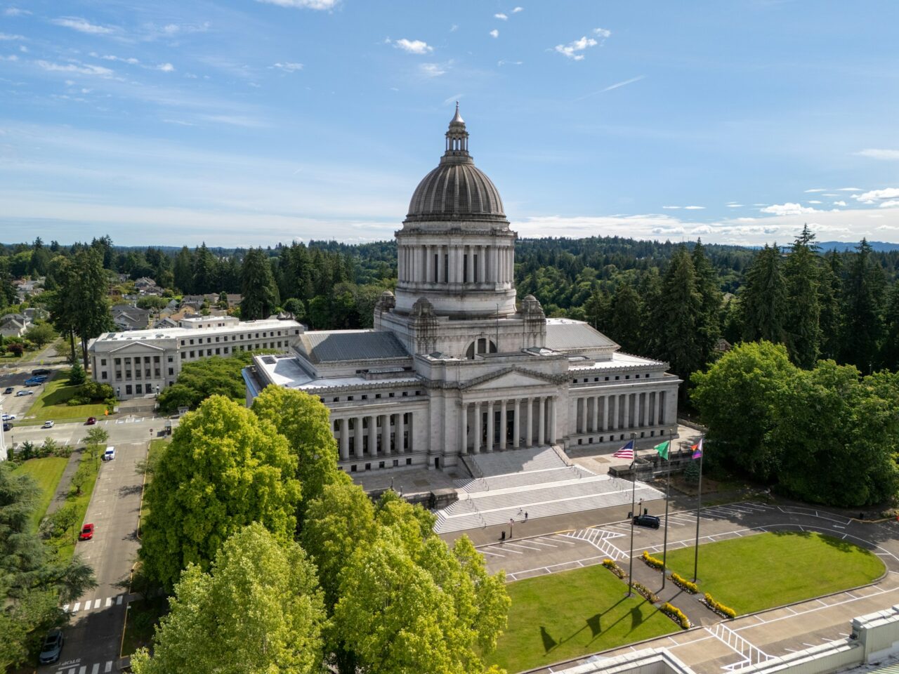 Washington State Capitol in Olympia Washington