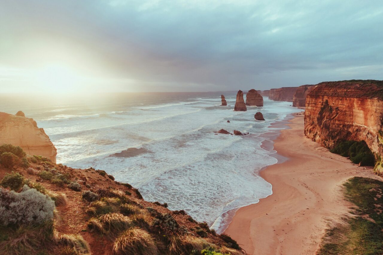 Twelve Apostles at sunset
