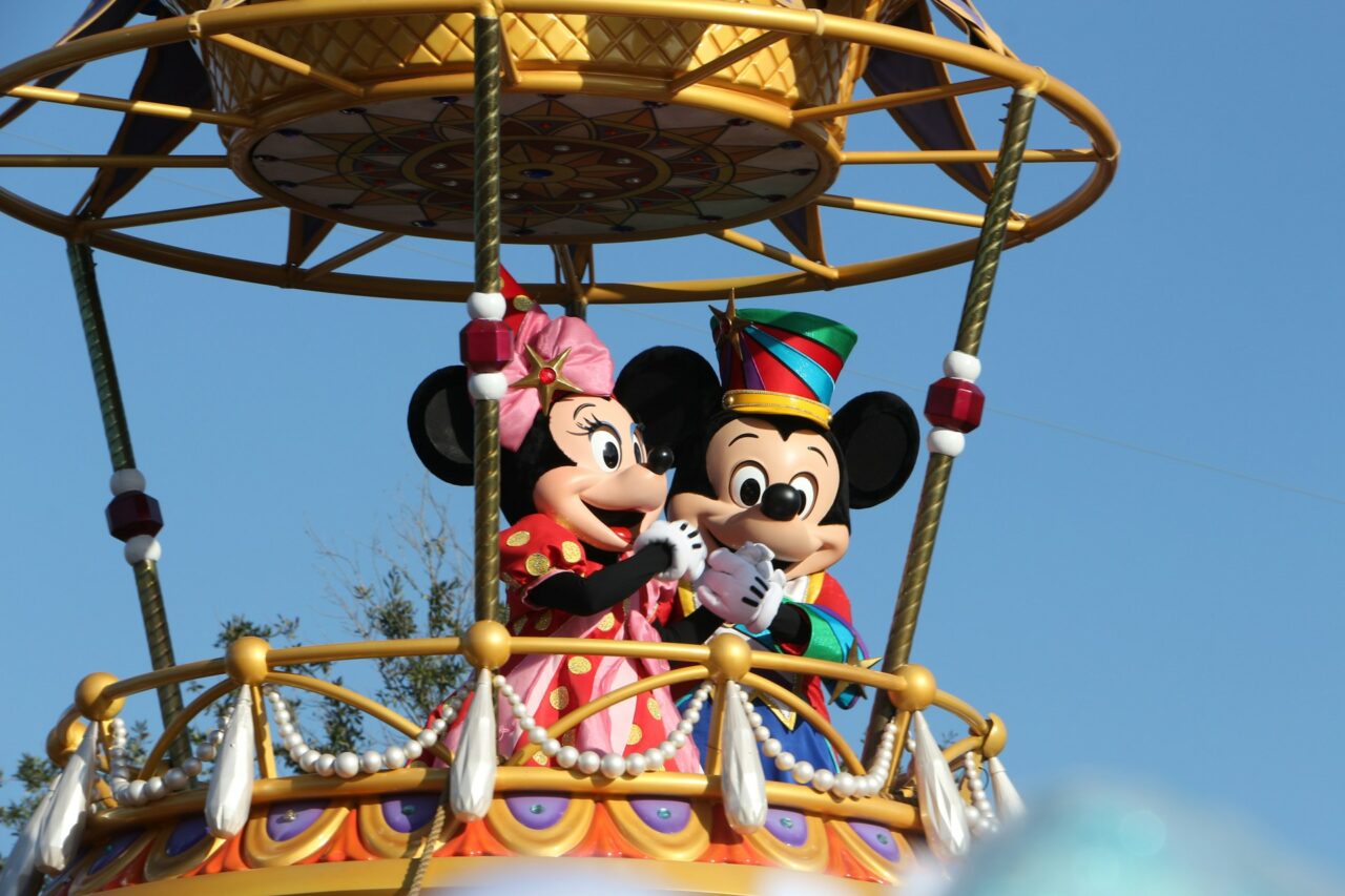 Mickey and Minnie mouse in Orlando