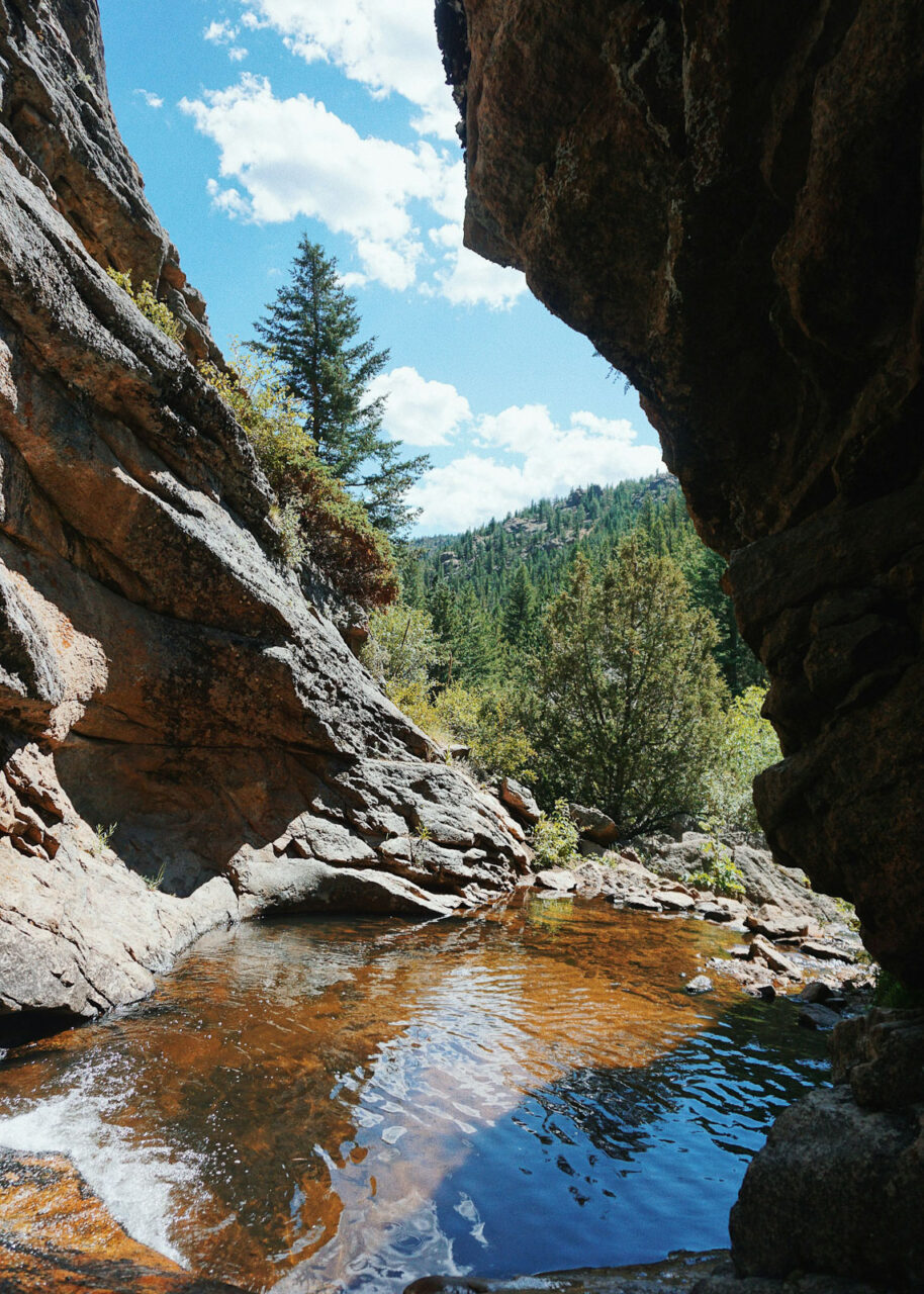 Hot spring in Colorado