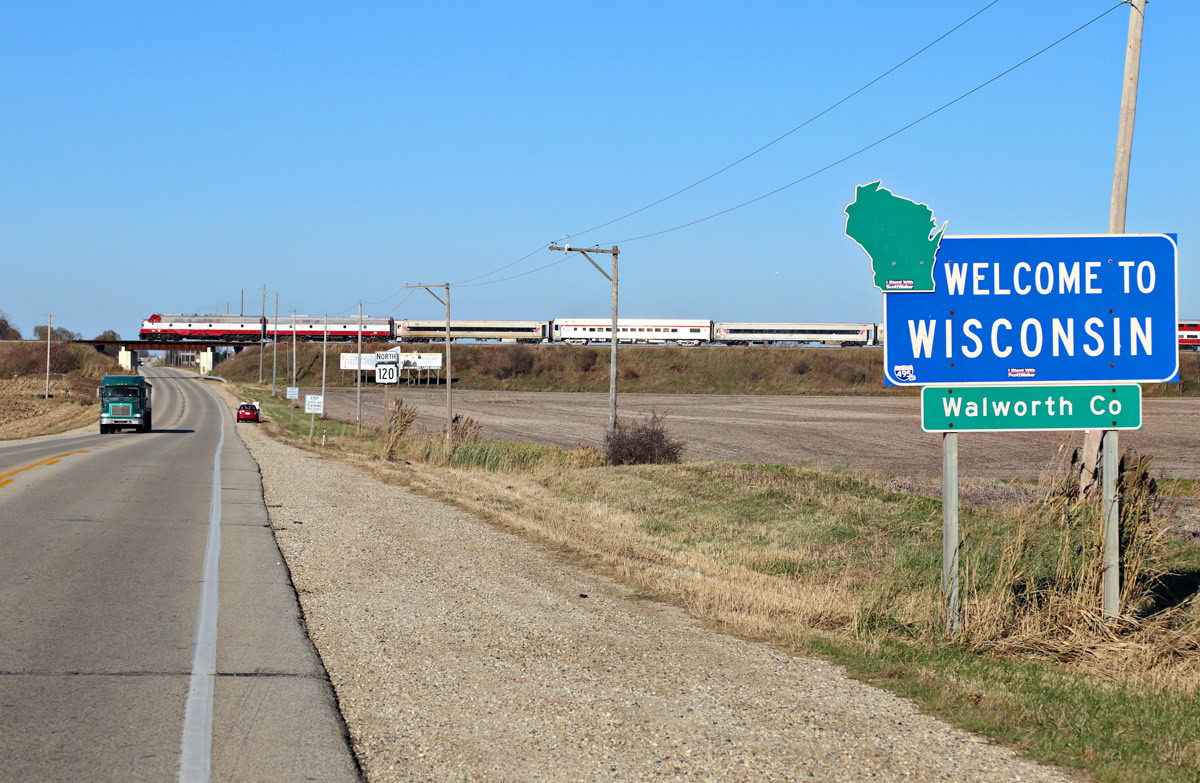 Welcome to Wisconsin sign