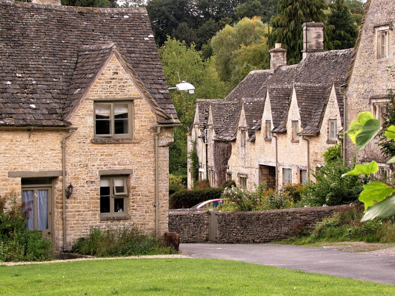 Cottages in Bibury, Cotswolds
