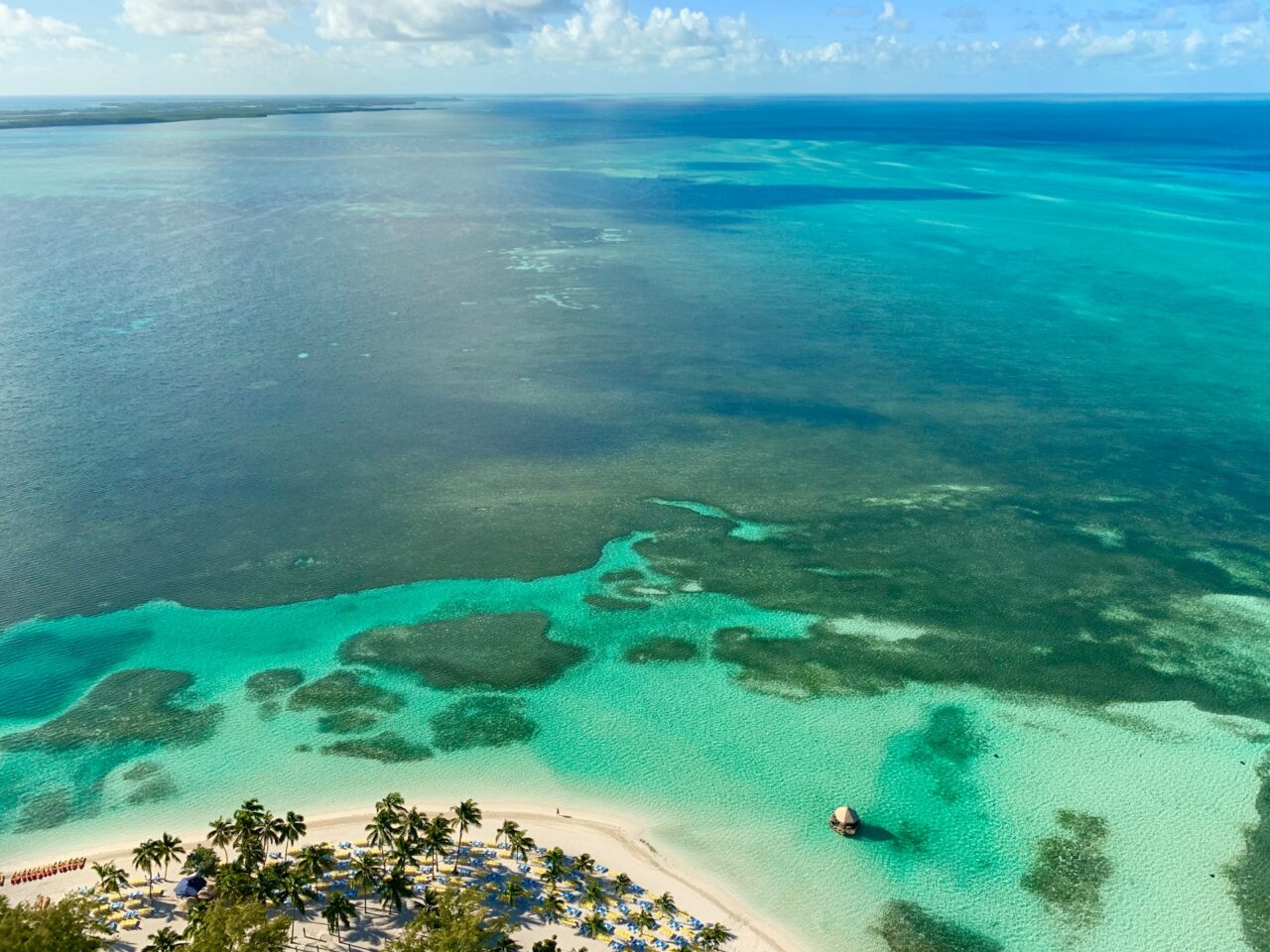 Bahamas aerial view