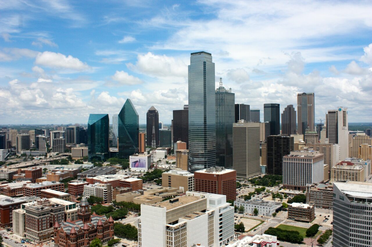 View of buildings in Dallas Texas