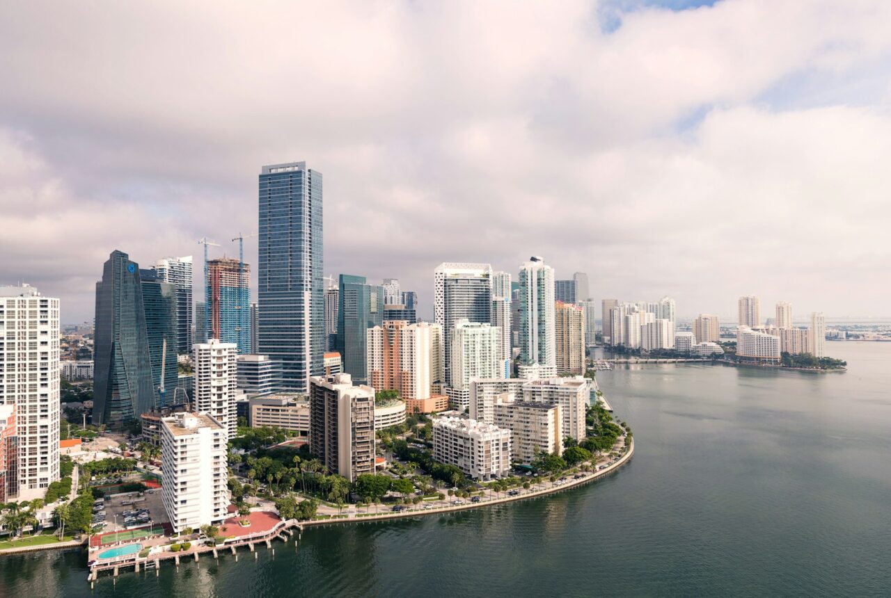 View of downtown Miami