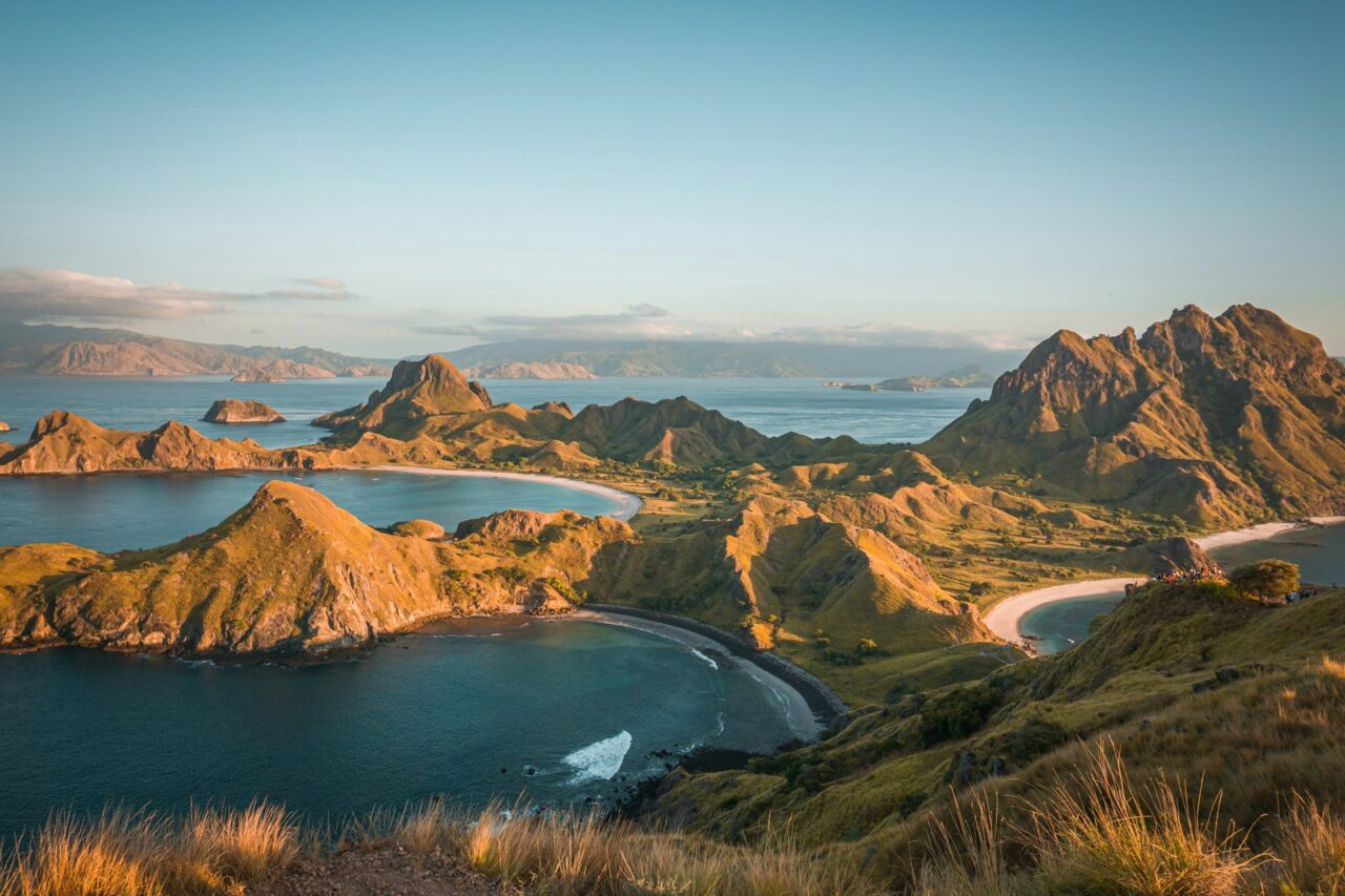 Padar Island in Komodo, Indonesia