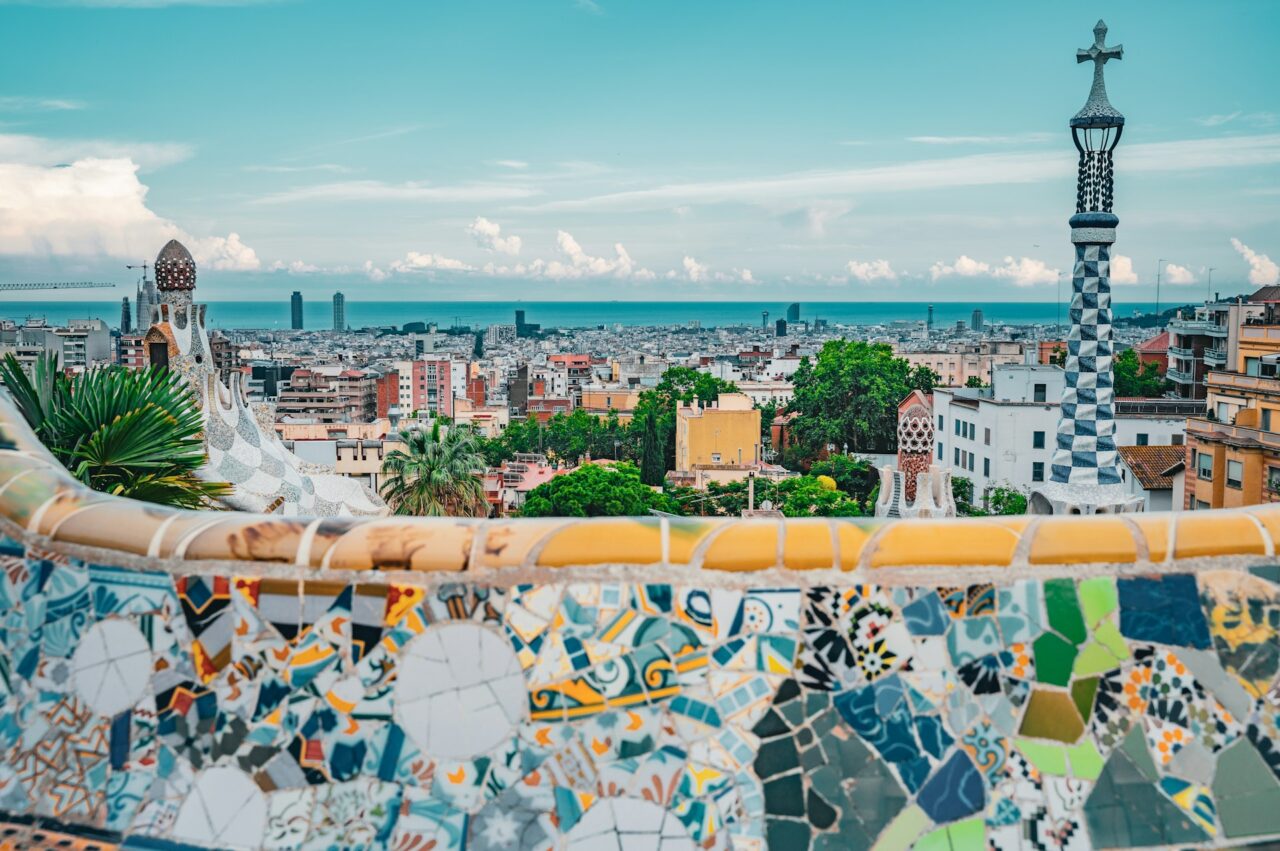 View of Barcelona from Park Guell