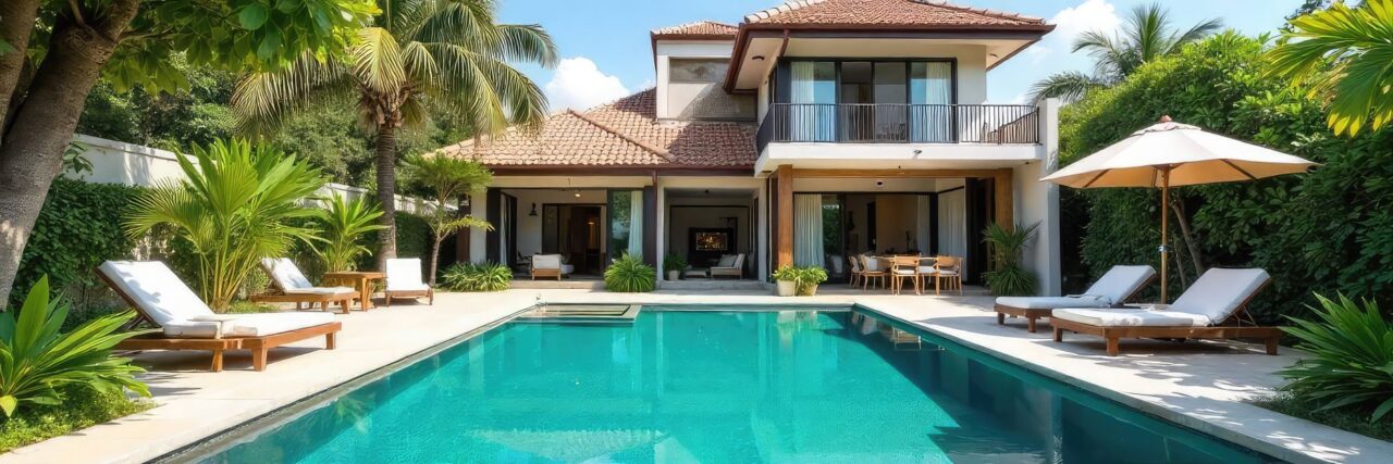 Villa with pool