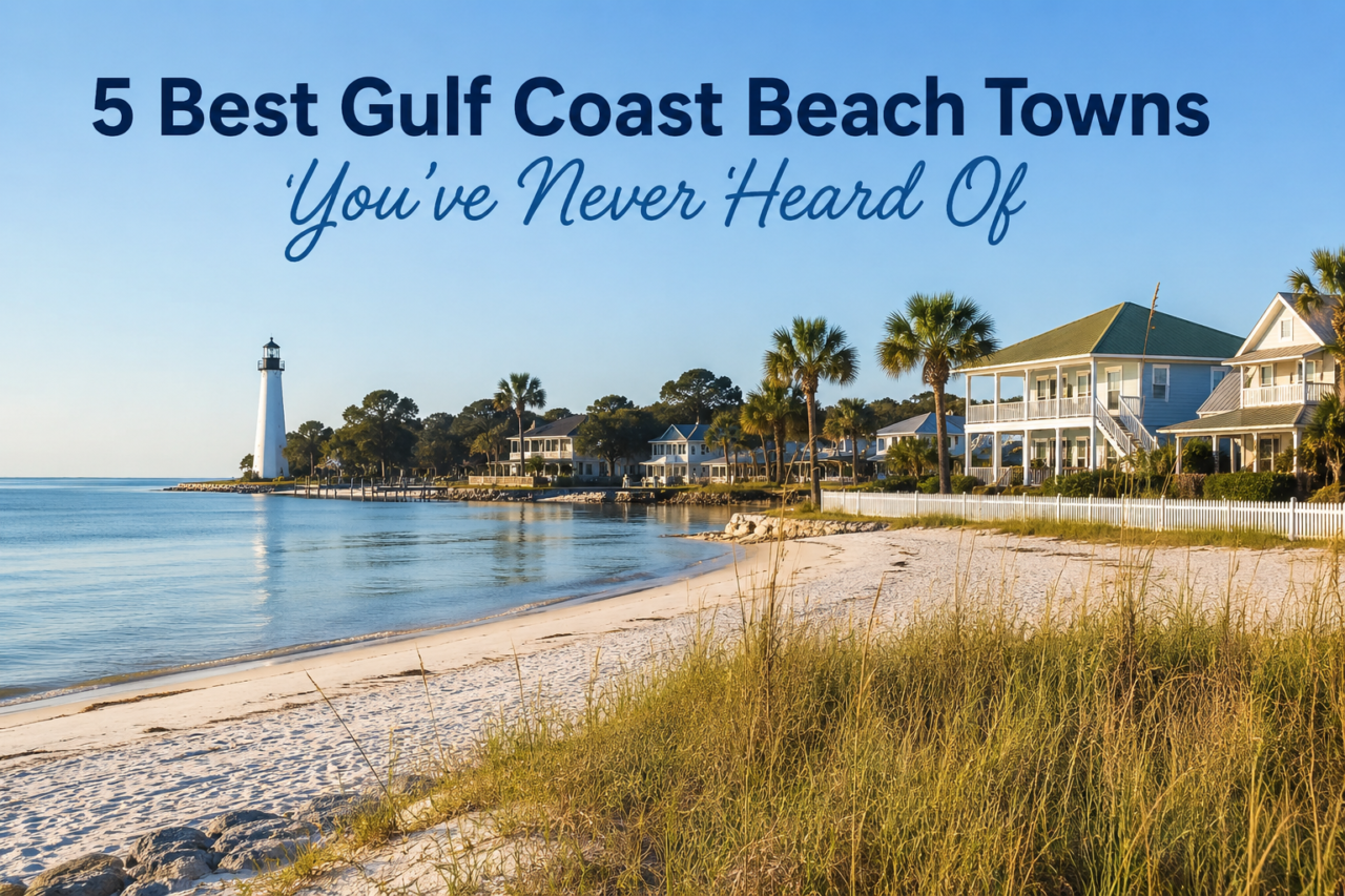 5 Best gulf Coast Beach Towns