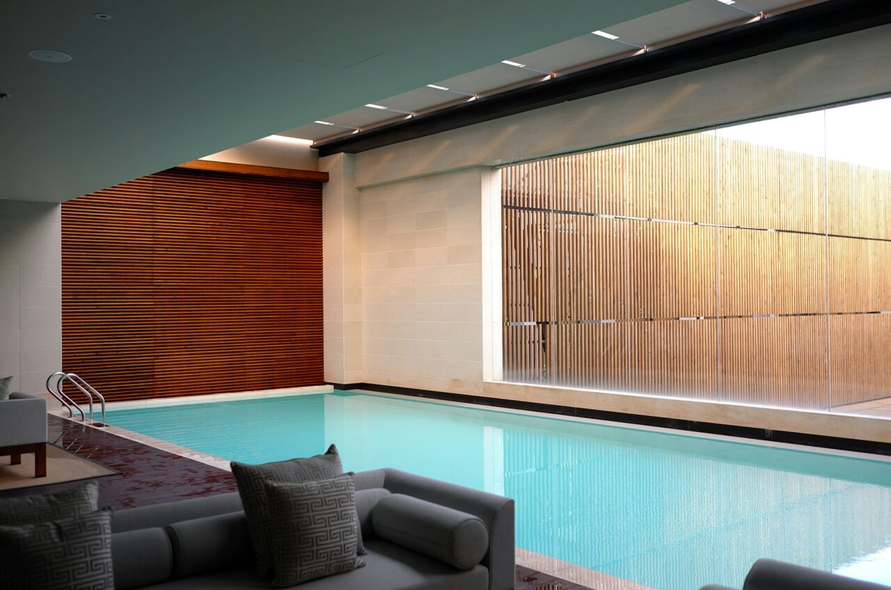 Hotel spa with pool