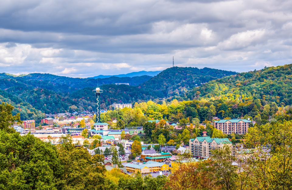 View of Pigeon Forge