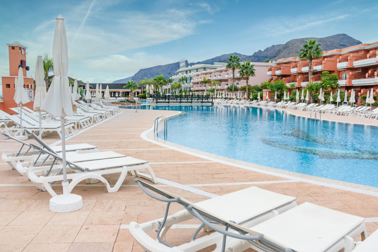 Pool at the Landmar hotel Tenerife