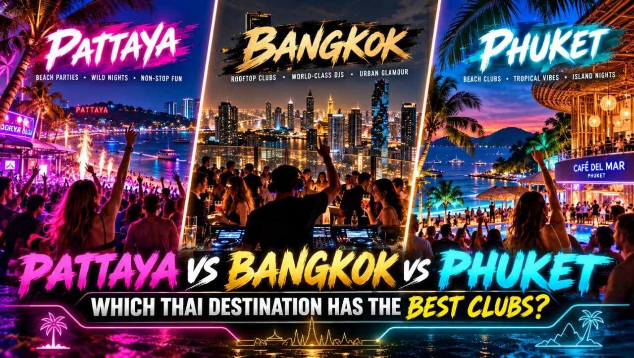 Pattaya vs Bangkok vs Phuket