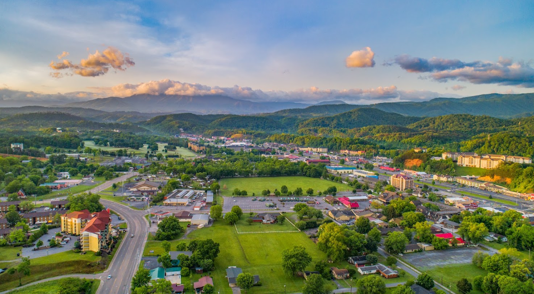 View of Pigeon Forge